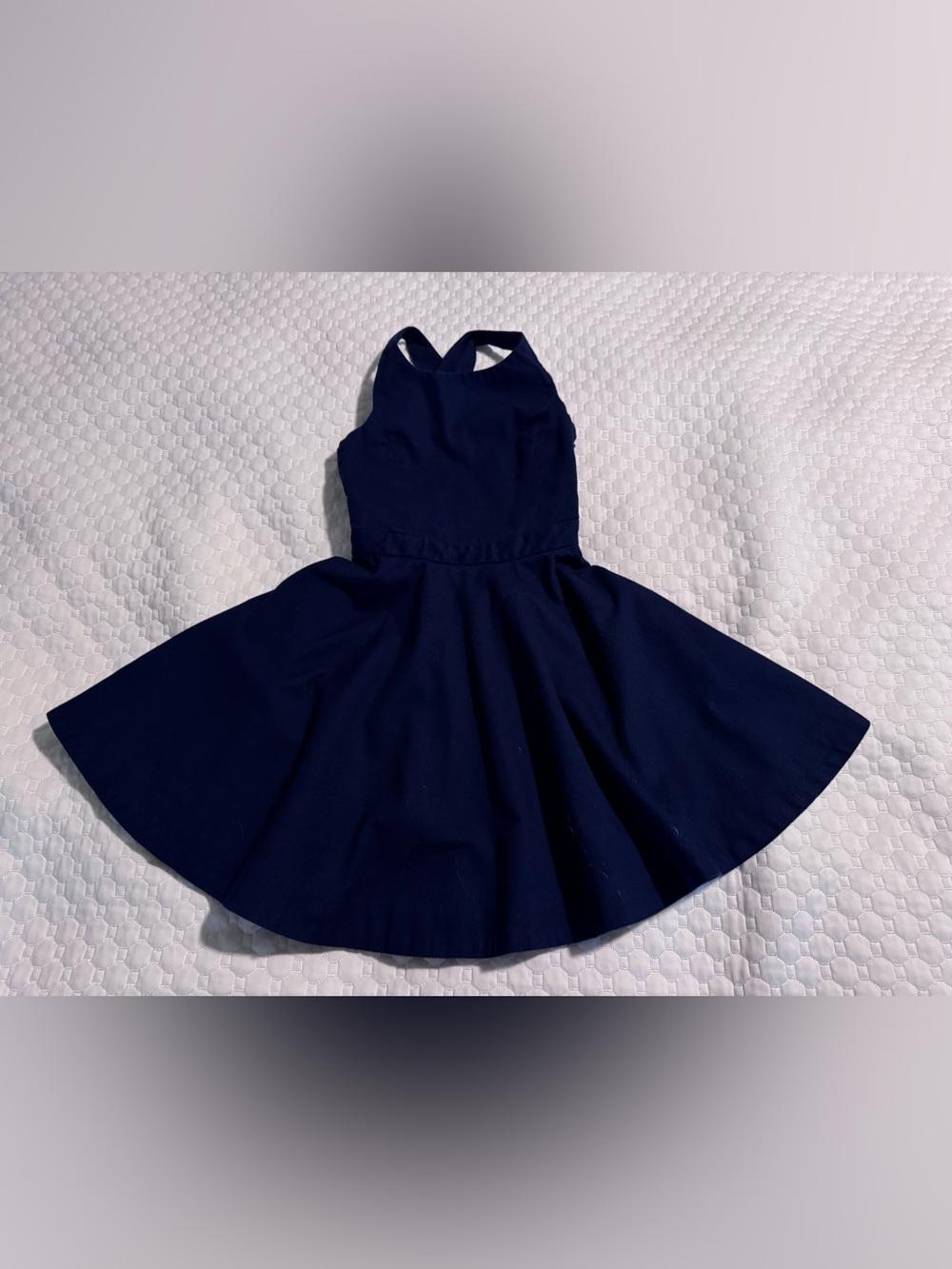 Polo by Ralph Lauren Navy Halter Twirl Dress - Size 7